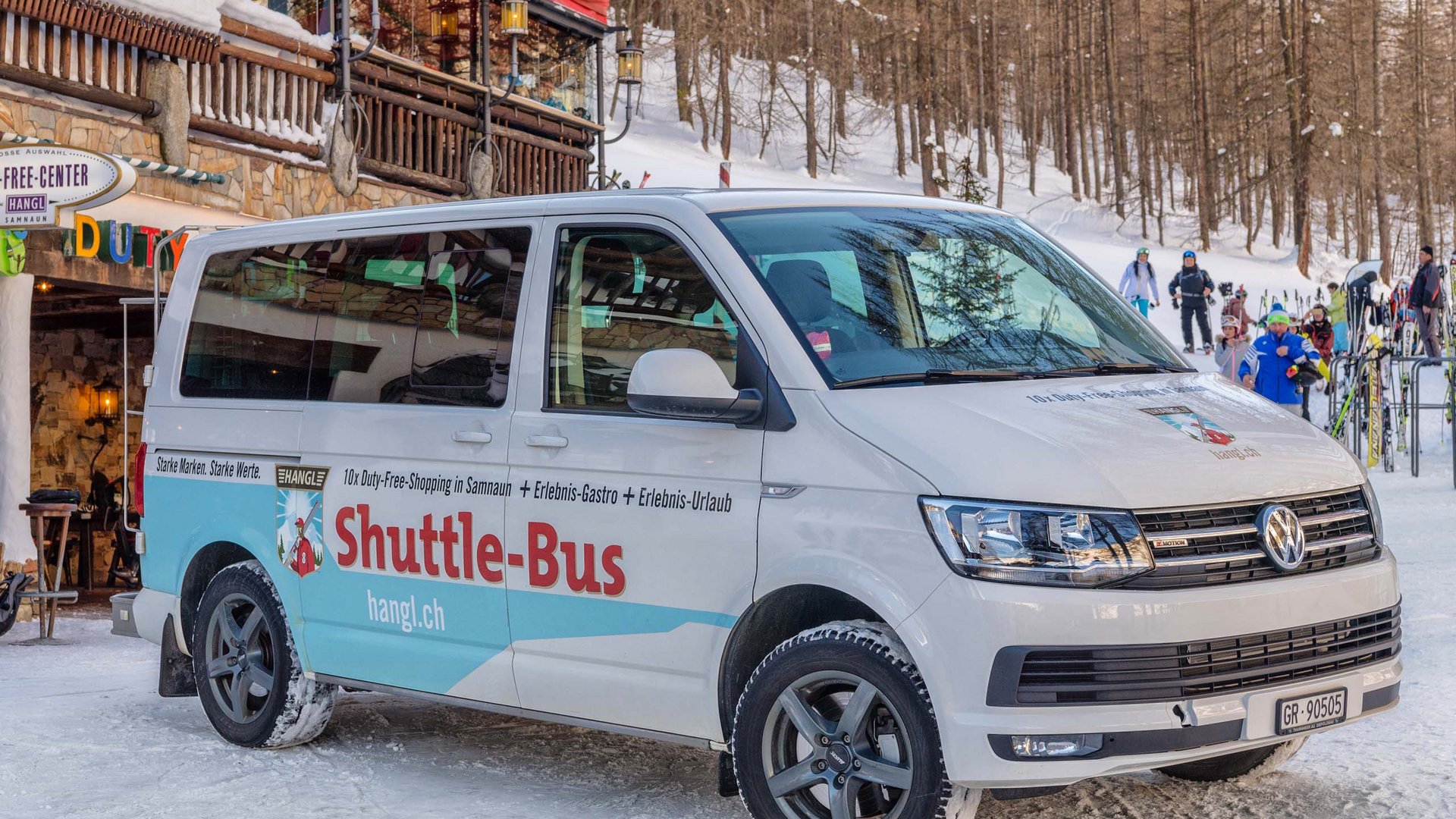 Privater Shuttleservice durch die Hangl-Welt